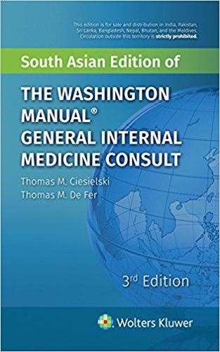 Washington Manual - General Internal Medicine Consult 3rd 2017 By Ciesielski