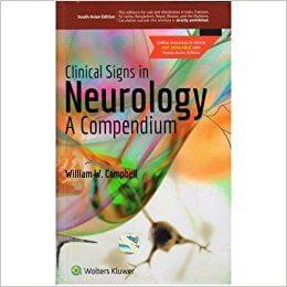 Clinical Signs in Neurology - A Compendium 2016 By Campbell