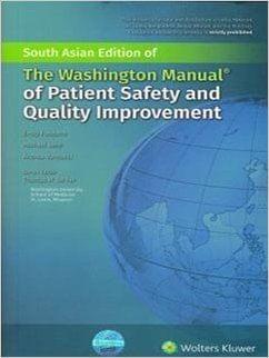 Washington Manual of Patient Safety and Quality Improvement 2nd By Fondahn