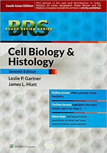 BRS Cell Biology and Histology with the Point Access Scratch Code 7th Edition 2014 By Gartner