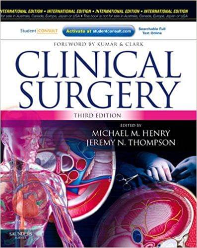 Clinical Surgery 3rd International Edition: With Student Consult Access  2012 By Henry