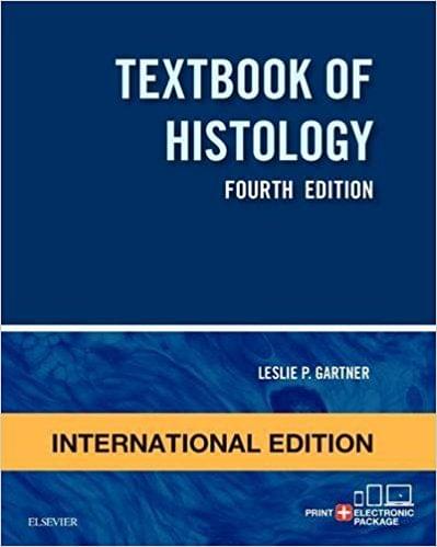 Textbook of Histology 4th International Edition 2016 By Gartner