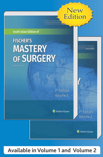 Fischer's Mastery of Surgery 7th edition 2018 ( 2 Volume Set)