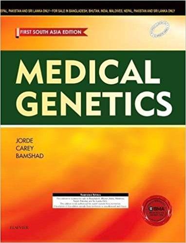 Medical Genetics First South Asia Edition 2017 By Jorde