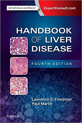 Handbook of Liver Disease 4th Edition 2017 By Lawrence S Friedman