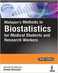 Mahajan's Methods in Biostatistics 9th Edition 2018 By Bratati Banerjee