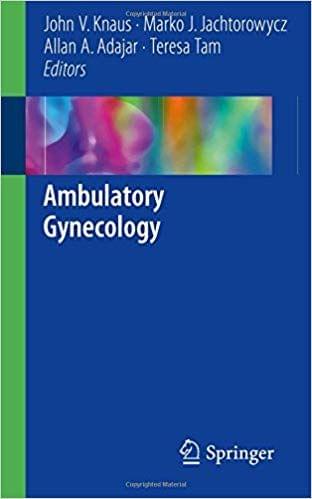 Ambulatory Gynecology 2018 By John V. Knaus