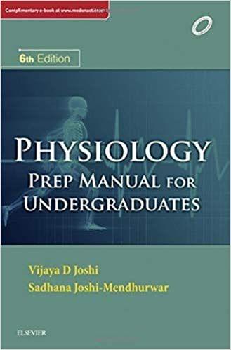 Physiology-Prep Manual for Undergraduates 6th edition 2018 by Joshi