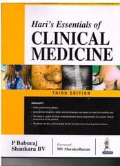 Hari's Essentials of Clinical Medicine 3rd Edition 2018 By P Baburaj & Shankara Bv