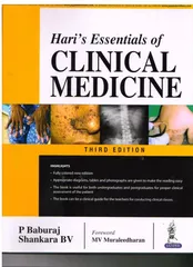 Hari's Essentials of Clinical Medicine 3rd Edition 2018 By P Baburaj & Shankara Bv