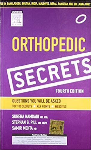 Orthopedic Secrets 4th Edition 2014 By Namdari
