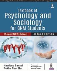 Textbook of Psychology and Sociology for GNM Students 2nd Edition 2018 By Navdeep Bansal