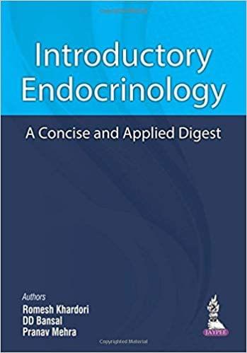 Introductory Endocrinology A Concise and Applied Digest 1st Edition 2018 By Romesh Khardori