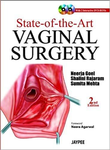 State-of-the-Art Vaginal Surgery (with DVD-ROM) 2nd Edition 2013 By Neerja Goel