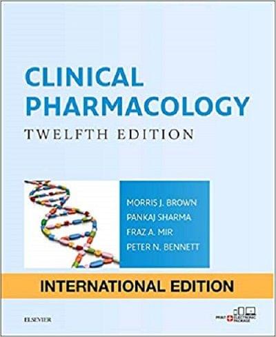 Clinical Pharmacology 12th Edition 2018 By Morris J Brown