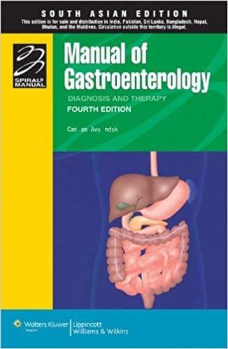 Manual of Gastroenterology 6th Edition 2008 By Avunduk