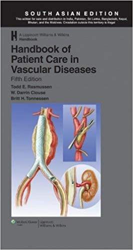 Handbook of Patient Care in Vascular Diseases 5th Edition 2009 By Rasmussen