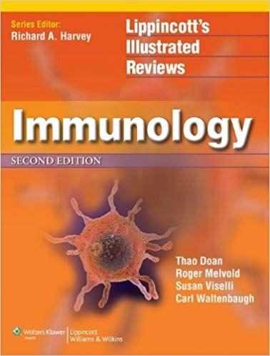 Lippincott's Illustrated Reviews Immunology 2nd edition 2012 By Doan