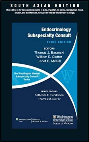 The Washington Manual Endocrinology Subspecialty Consult 3rd Edition 2013 By ashington University