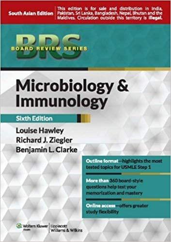 BRS Microbiology & Immunology 6th Edition 2013 By Ziegler