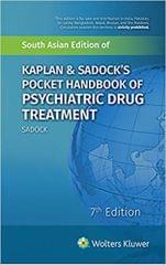 Kaplan & Sadock's Pocket Handbook of Psychiatric Drug Treatment 7th Edition 2018 By Sadock