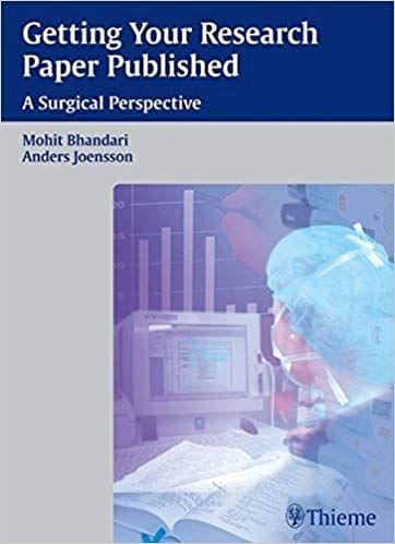 Getting Your Research Paper Published:1st Edition 2011 By Mohit Bhandari