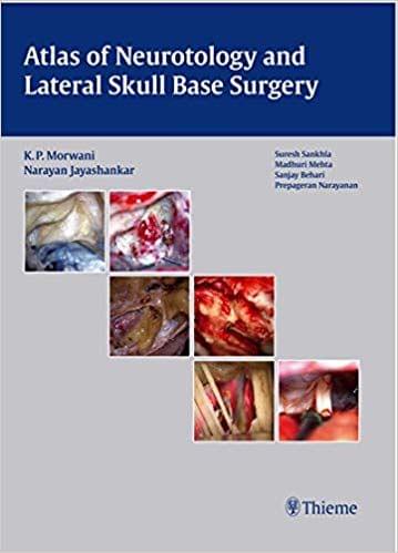 Atlas of Neurotology and Lateral Skull Base Surgery 2015 By Morwani