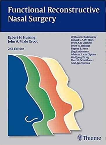 Functional Reconstructive Nasal Surgery 2nd Edition 2015 By Egbert H. Huizing
