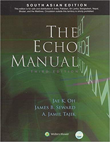The Echo Manual 3rd Edition 2006 By Jae K. Oh