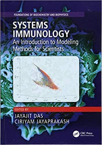 Systems Immunology: An Introduction to Modeling Methods for Scientists 2019 By Jayajit Das