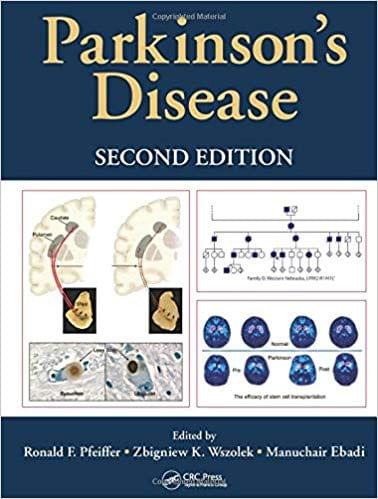 Parkinson's Disease 2nd Edition 2012 By Ronald F. Pfeiffer