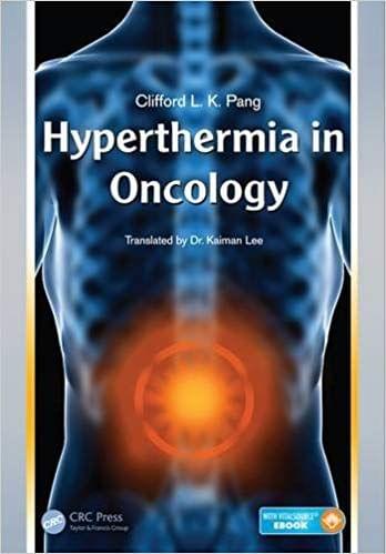 Hyperthermia in Oncology 2015 By Clifford L. K. Pang