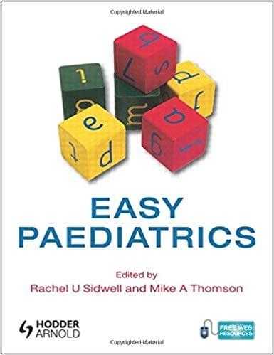 Easy Paediatrics 2011 By Rachel U Sidwell