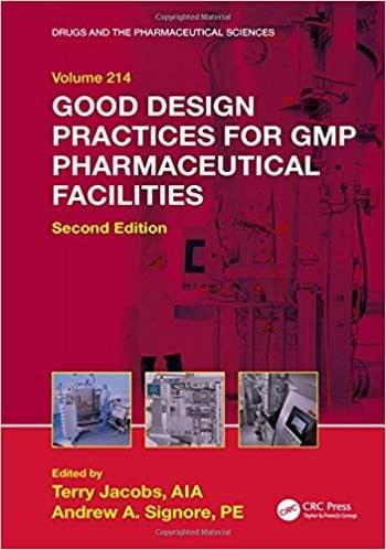 Good Design Practices for GMP Pharmaceutical Facilities 2nd Edition 2016 By Terry Jacobs