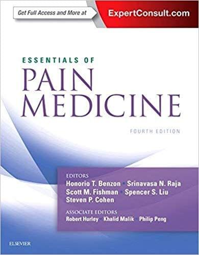 Essentials of Pain Medicine 4th Edition 2017 By Honorio Benzon