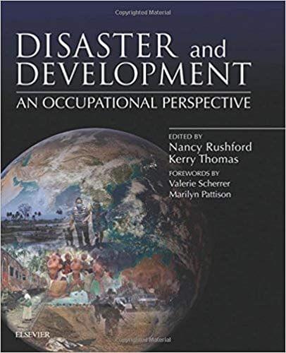 Disaster and Development: an Occupational Perspective  2014 By Nancy Rushford