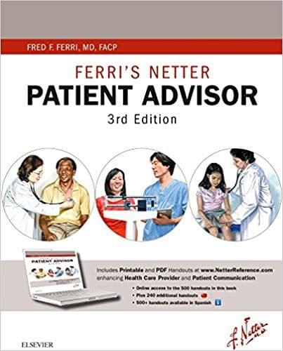 Ferri's Netter Patient Advisor 3rd Edition 2016 By Ferri