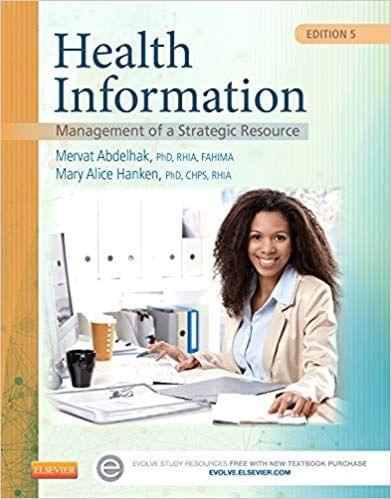 Health Information: Management of a Strategic Resource 5th Edition 2015 By Mervat Abdelhak