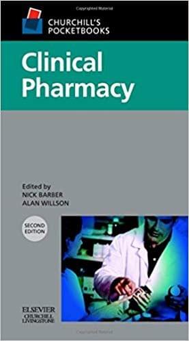 Churchill's Pocketbook of Clinical Pharmacy,2nd Edition 2007 By Nick D. Barber BPharm