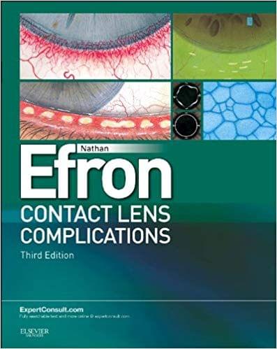 Contact Lens Complications 3rd Edition 2012 By Nathan Efron