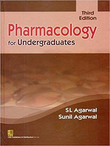Pharmacology For Undergraduates 3rd Edition 2019 By Agarwal S. L.
