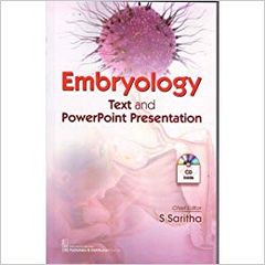 Embryology Text And Powerpoint Presentation In Cd 2018 By Saritha S