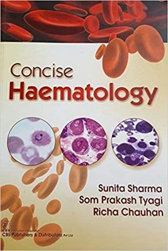 Concise Haematology 2018 By Sunita Sharma