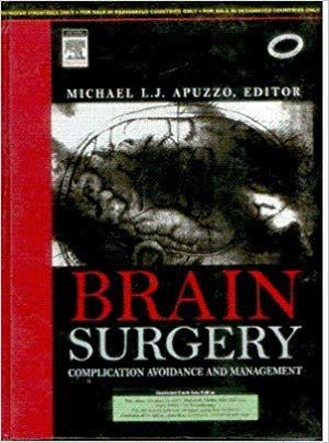 Brain Surgery 2 Vol set 1st Edition 2009 By Apuzzo