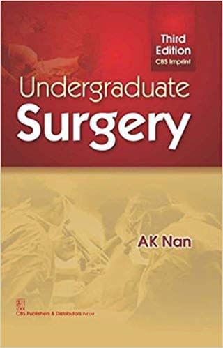 Undergraduate Surgrey 3rd Edition 2017 By Nan Ak