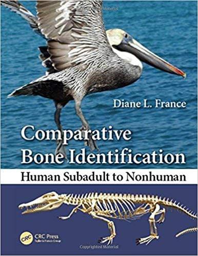 Comparative Bone Identification: Human Subadult to Nonhuman By Diane L. France