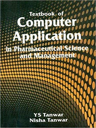 Textbook of Computer Application in Pharmaceutical Science and Management 2017 By Varma