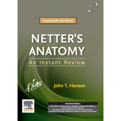 Netter's Anatomy: An Instant Review 2nd 2019 By John Hansen
