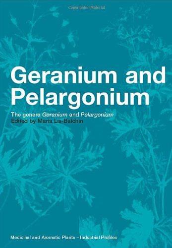 Geranium & Pelargonium: The Genera Geranium & Pelargonium (Hb) 2012 By Lis-Balchin