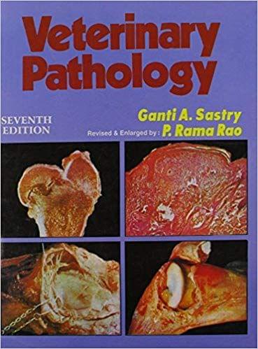 Veterinary Pathology 7th Edition 2019 By Ganti A. Sastry